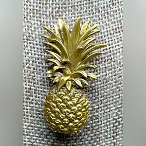 Museum Of Fine Arts (MFA) Pineapple Brooch